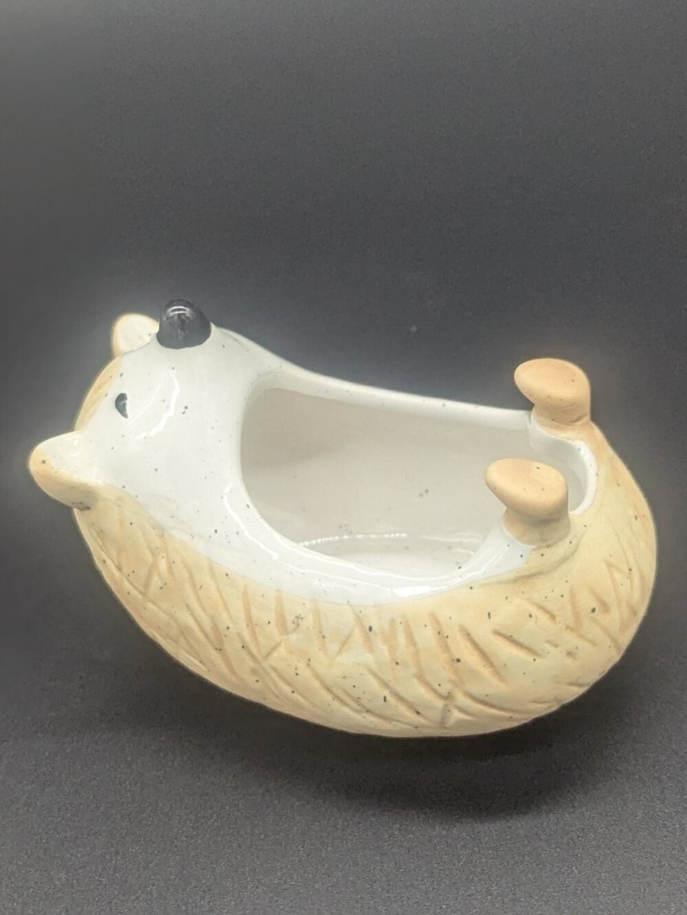 Anthropologie Hedgehog Match Striker Animal Figure Figurine Bowl Dish Small